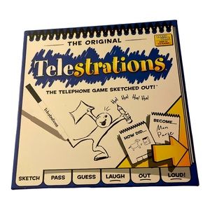 Telestrations The Original Telephone Game Sketched Out